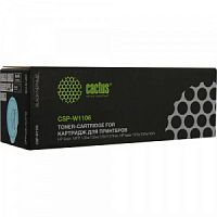 Картридж Cactus CSP-W1106 Black для HP  Laser 107a/107r/107w, MFP 135/137