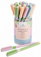 Ручка гел. LOREX PASTEL SLIM SOFT GRIP 0,5 мм синий "пиши-стирай"