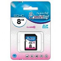 Карта памяти SMARTBUY (SB8GBSDHCCL10) SDHC 8GB Class10