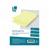 Бумага LITE А4 70 г/м2 50 л. пастель желтый