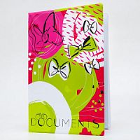 Обложка для семейных документов "Documents", Минни Маус   6830068