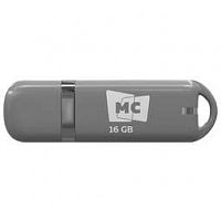 Флешка MORE CHOICE (4620202558664) USB 16GB 2.0 МФБ16 Grey