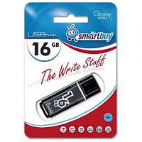 Флешка SMARTBUY (SB16GBGS-K) 16GB GLOSSY SERIES BLACK