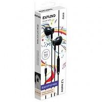 Наушники EXPLOYD (EX-HP-1473) 3.5mm/чёрный/1.2М/Easy
