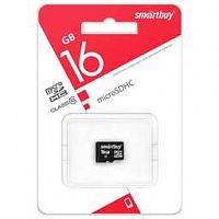 Карта памяти SmartBuy microSDHC 16Gb Class10