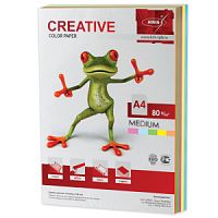 Бумага CREATIVE А4 80г/кв.м 250л. "Оранжевый" медиум