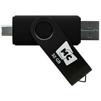 Флешка MORE CHOICE USB 32GB 2.0 Type-C МФ32а Black