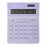 Калькулятор настольный deVENTE DD-4442P, 12 разрядный, 155x204x33мм, пастельный сиреневый