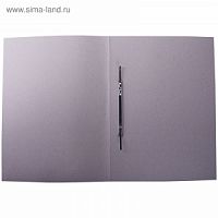Скоросшиватель OfficeSpace "Дело", картон мелованный, 440г/м2, белый, пробитый, до 200л.
